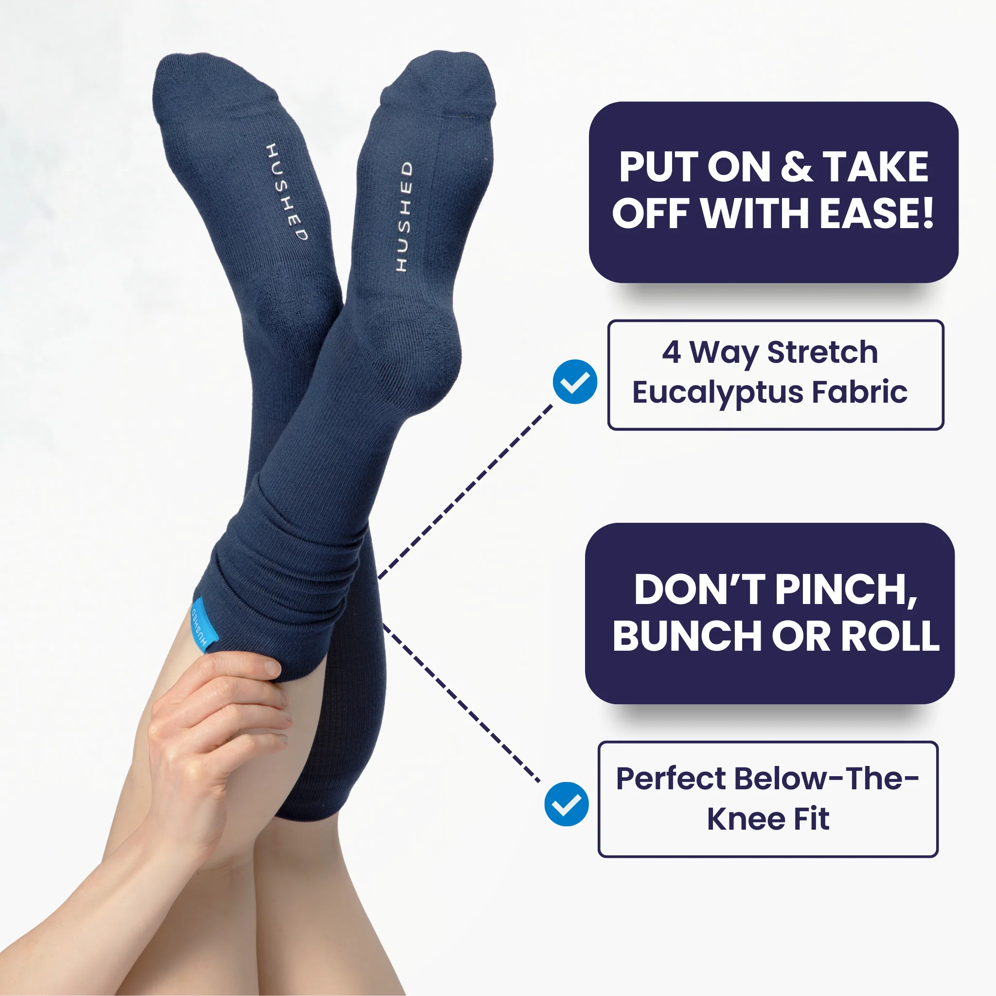 Eucalyptus Lyocell Compression Socks - Image 12