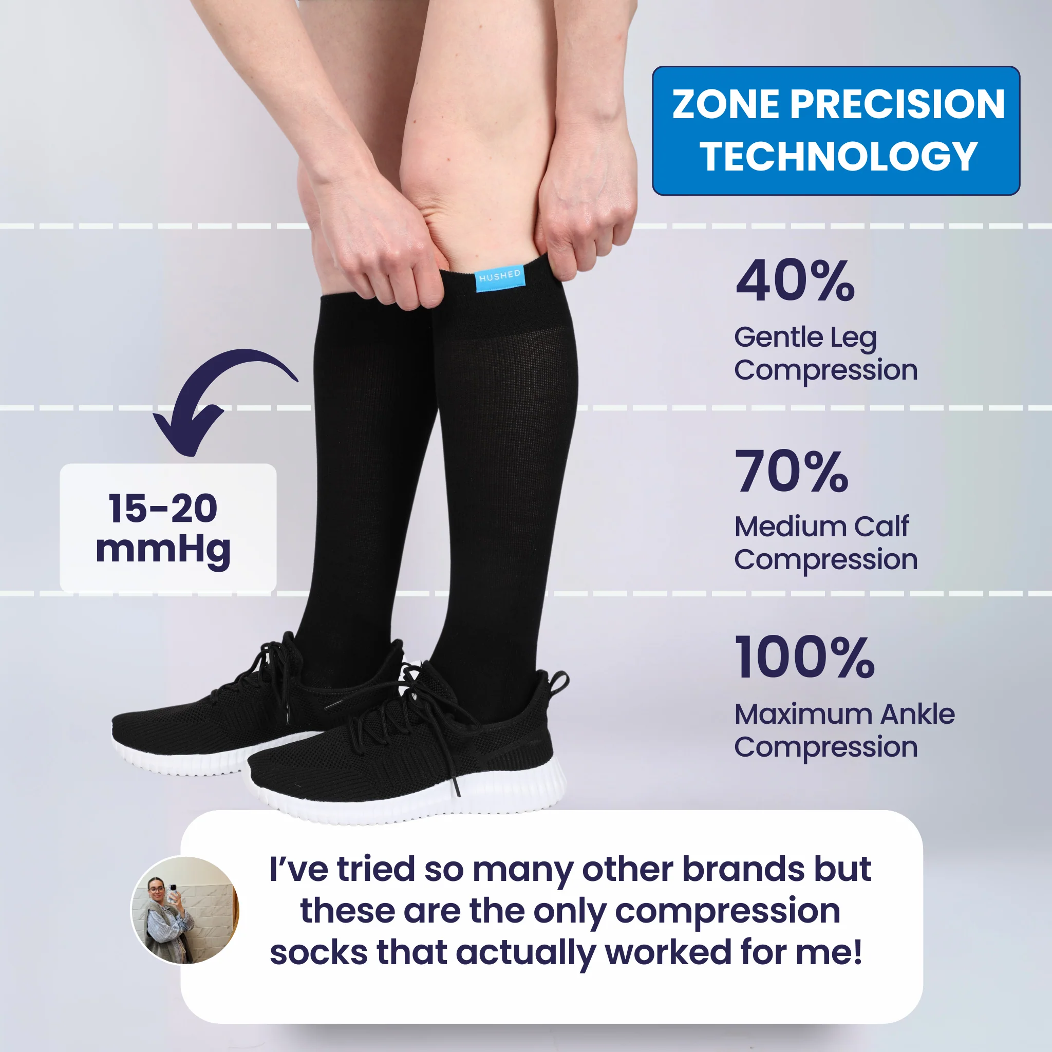 Eucalyptus Lyocell Compression Socks - Image 15