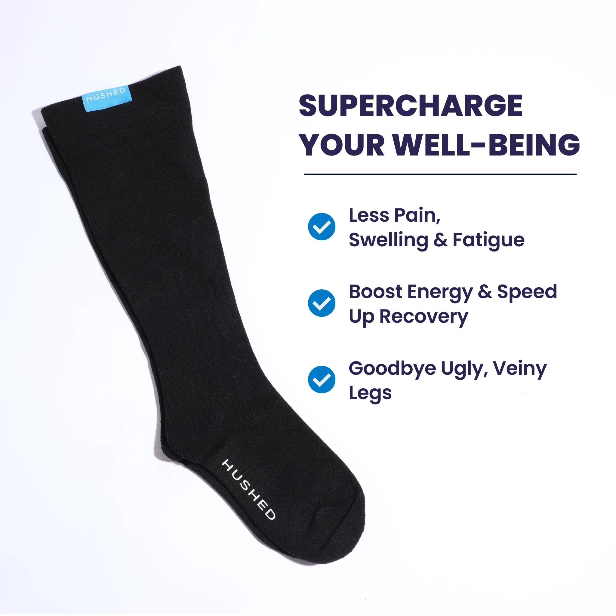 Eucalyptus Lyocell Compression Socks - Image 17