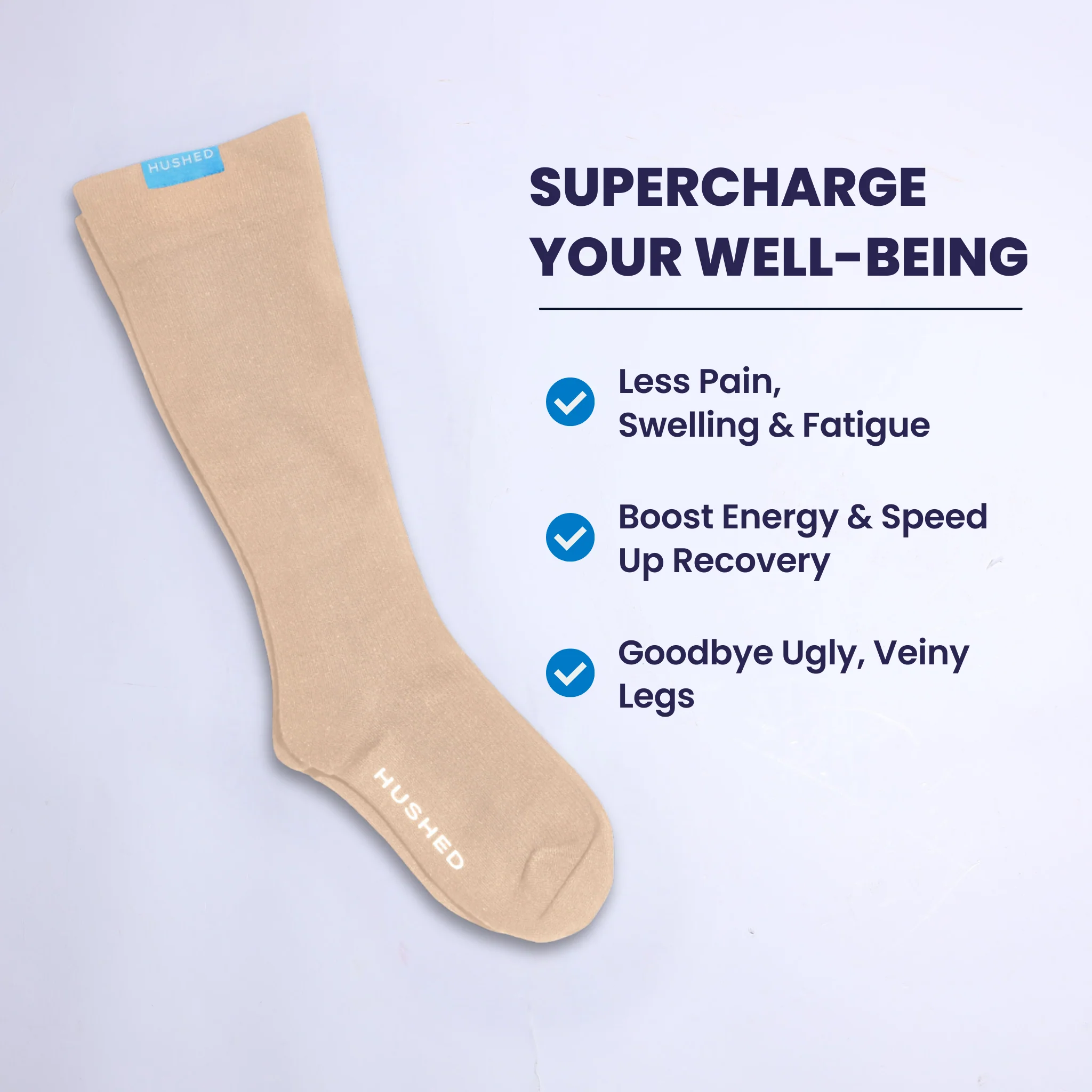 Eucalyptus Lyocell Compression Socks - Image 25