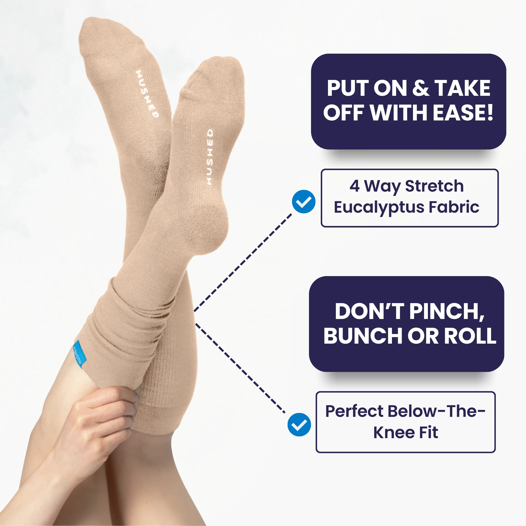 Eucalyptus Lyocell Compression Socks - Image 26
