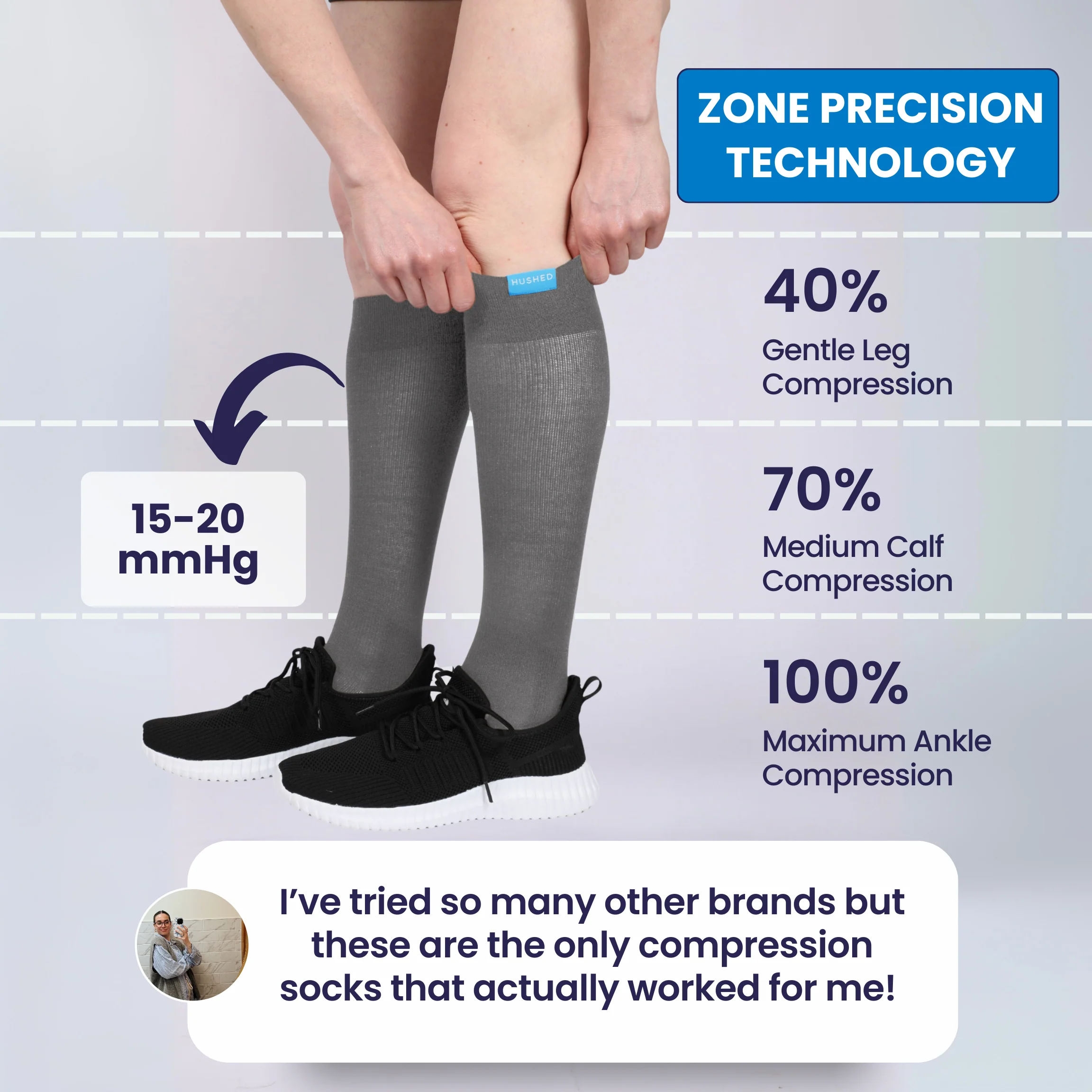 Eucalyptus Lyocell Compression Socks - Image 30