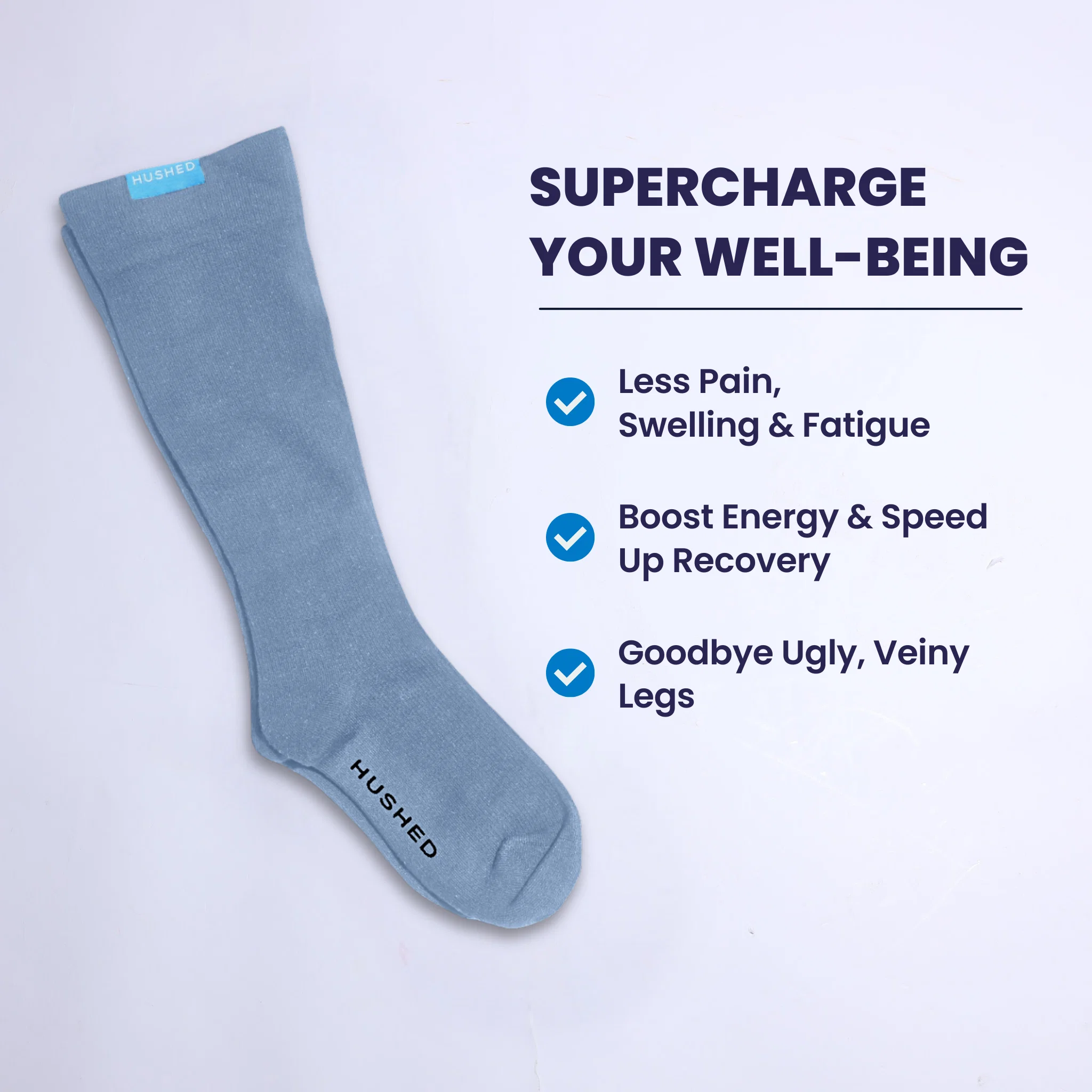 Eucalyptus Lyocell Compression Socks - Image 36