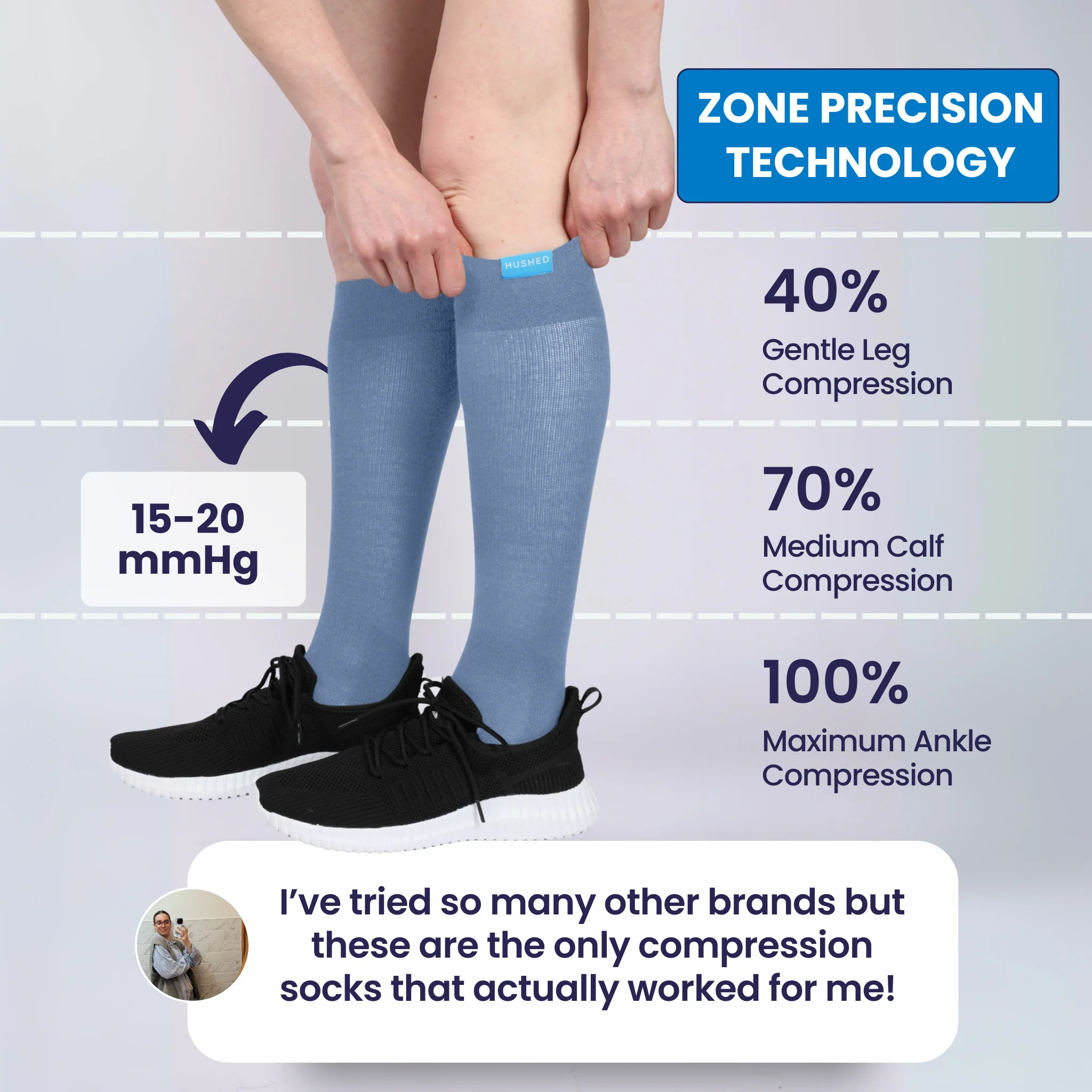 Eucalyptus Lyocell Compression Socks - Image 37